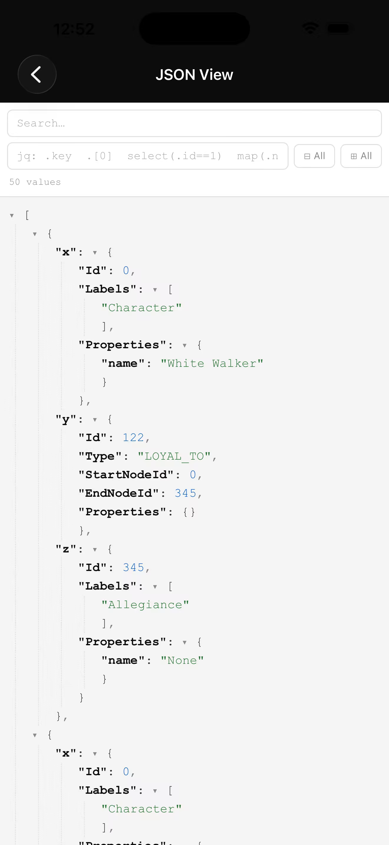 Cypher editor in PocketGraph